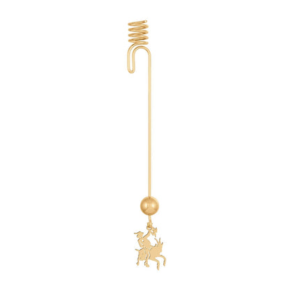 Lysholder - Klods-Hans - 18k fg