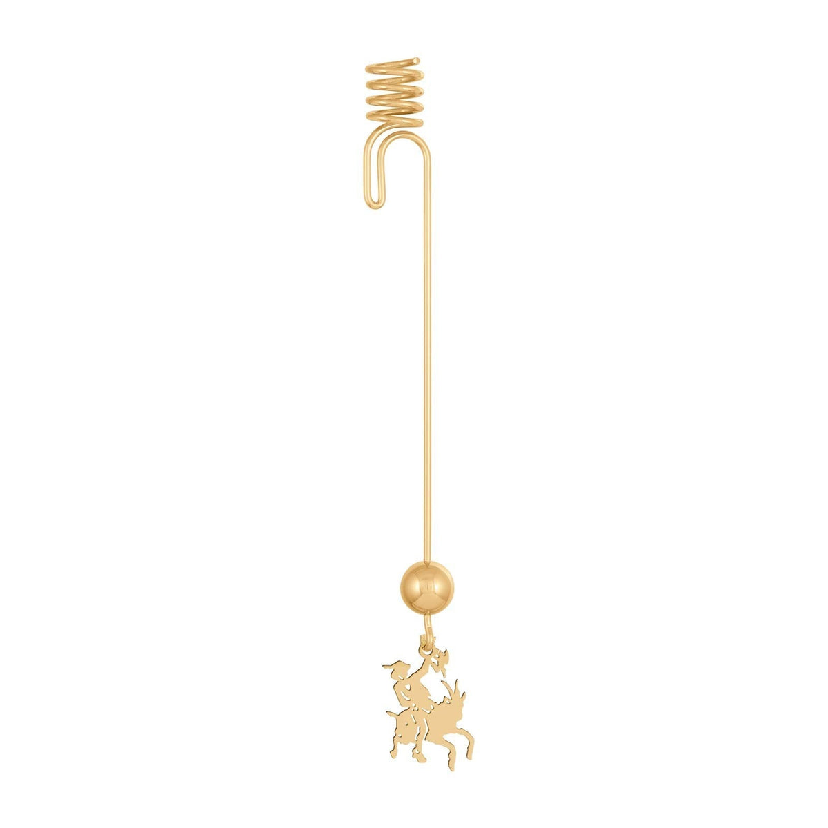 Lysholder - Klods-Hans - 18k fg