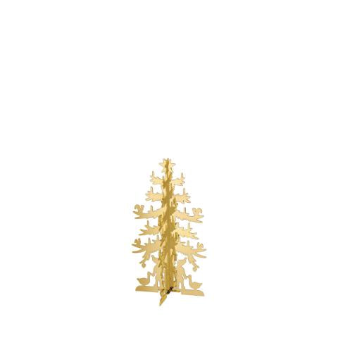 Grantræet - miniature - forgyldt 6cm
